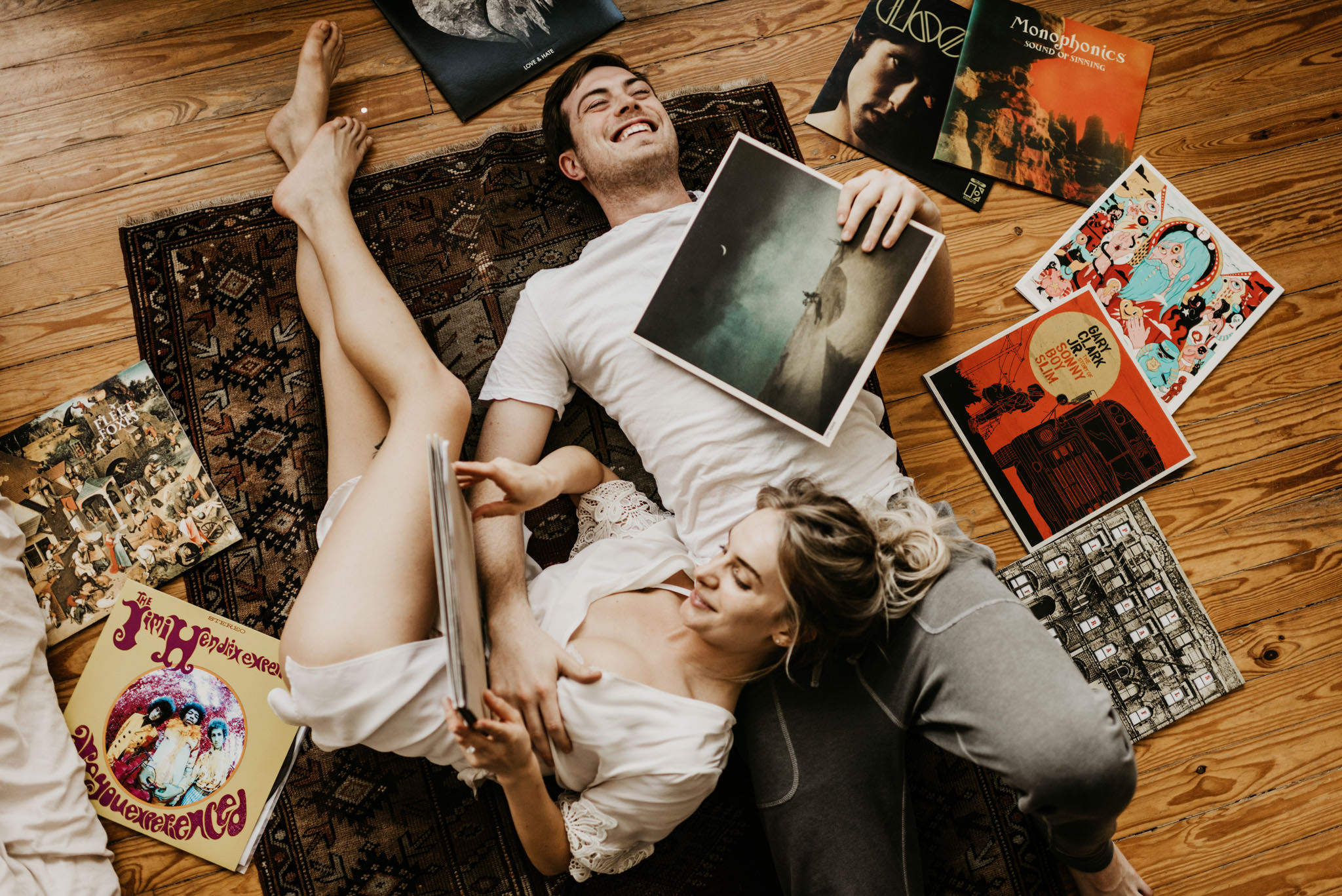 Myriah+Charlie At Home in Dallas TX